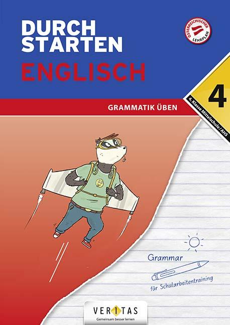 Cover-Bild Durchstarten Englisch 4. Klasse Mittelschule/AHS Grammatik üben