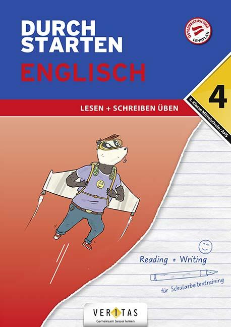 Cover-Bild Durchstarten Englisch 4. Klasse Mittelschule/AHS Lesen und Schreiben üben