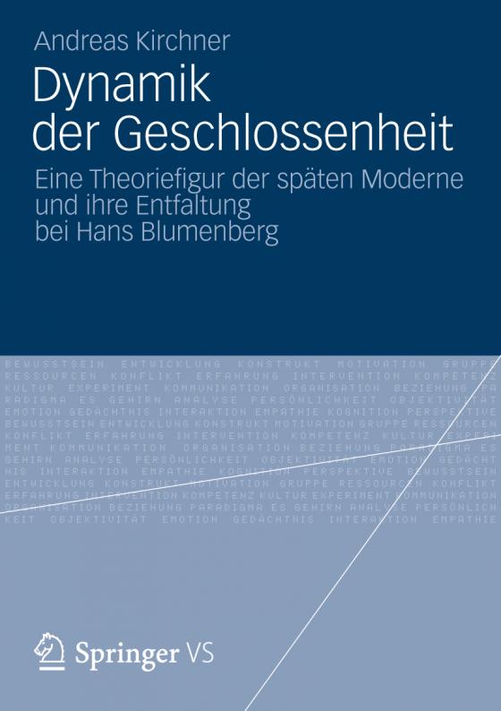 Cover-Bild Dynamik der Geschlossenheit