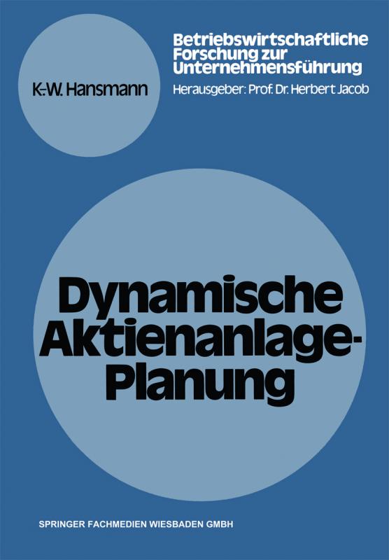 Cover-Bild Dynamische Aktienanlage-Planung