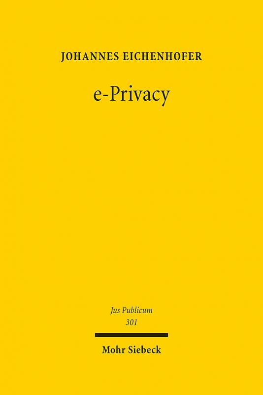 Cover-Bild e-Privacy