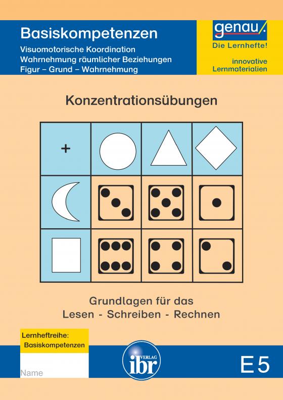 Cover-Bild E5 - Basiskompetenzen & Konzentrationsübungen
