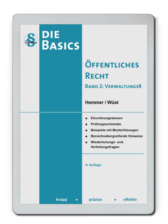 Cover-Bild eBook Basics Oeffentliches Recht II - Verwaltungsrecht