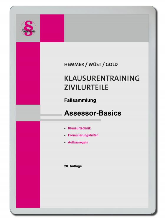 Cover-Bild eBook Klausurentraining Zivilurteile Assessor-Basics