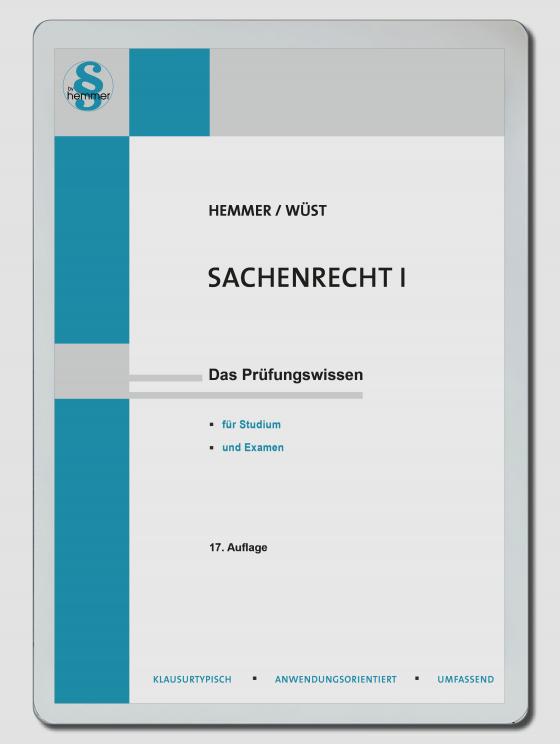 Cover-Bild eBook Sachenrecht I