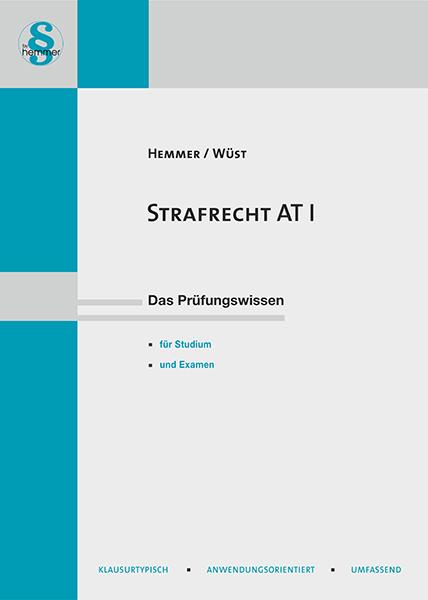 Cover-Bild eBook Strafrecht AT I