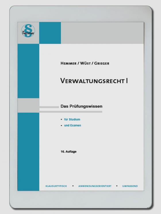 Cover-Bild eBook Verwaltungsrecht I