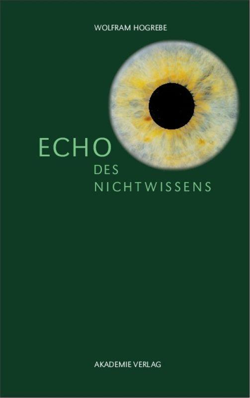 Cover-Bild Echo des Nichtwissens