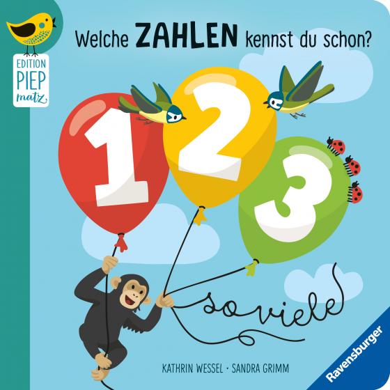 Cover-Bild Edition Piepmatz: Welche Zahlen kennst du schon? 1, 2, 3 – so viele