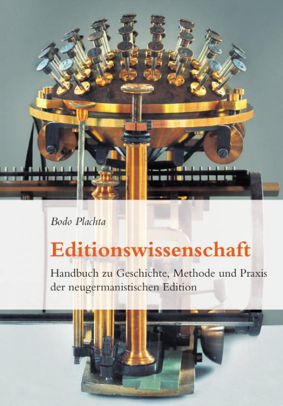 Cover-Bild Editionswissenschaft
