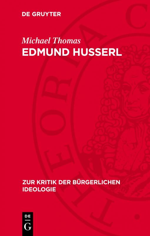 Cover-Bild Edmund Husserl