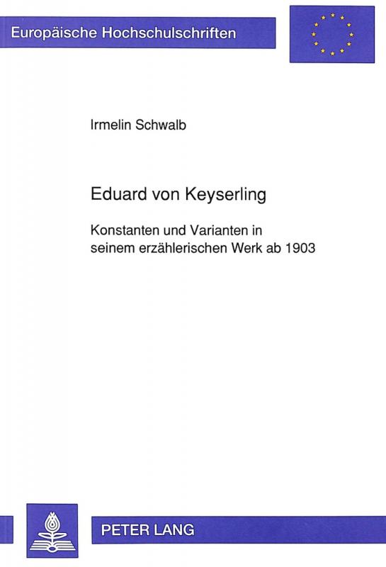 Cover-Bild Eduard von Keyserling