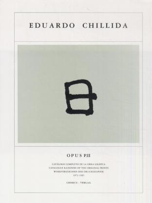 Cover-Bild Eduardo Chillida - Opus P.II