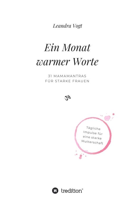 Cover-Bild Ein Monat warmer Worte