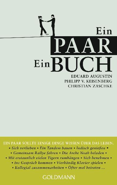 Cover-Bild Ein Paar. Ein Buch