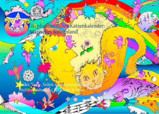 Cover-Bild Ein phantastischer Katzenkalender: Magisches Katzenland