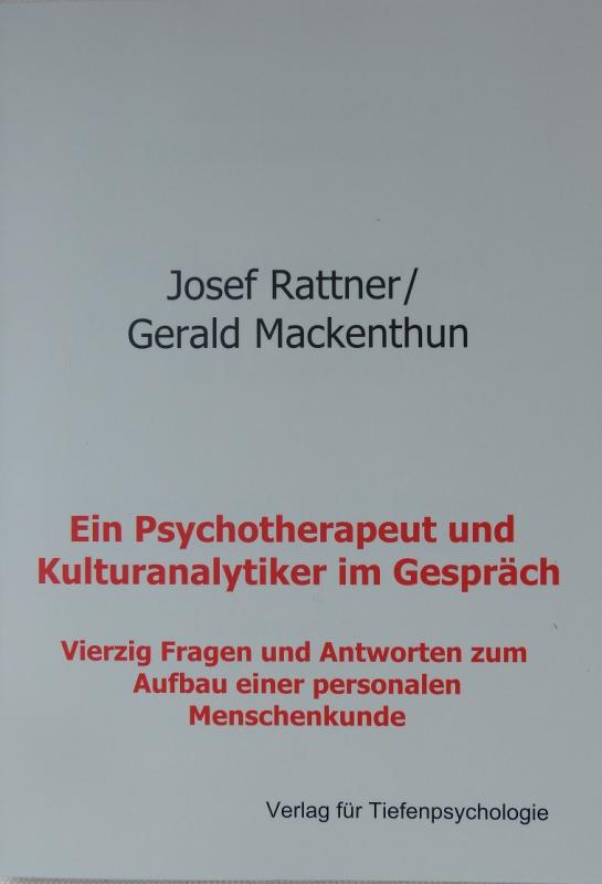 Cover-Bild Ein Psychotherapeut und Kulturanalytiker im Gespräch