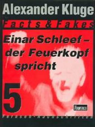 Cover-Bild Einar Schleef – der Feuerkopf speicht