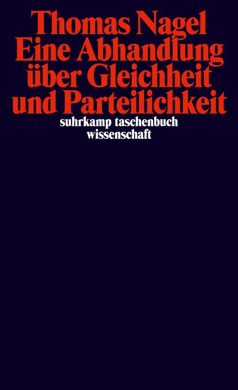 Cover-Bild Eine Abhandlung über Gleichheit und Parteilichkeit