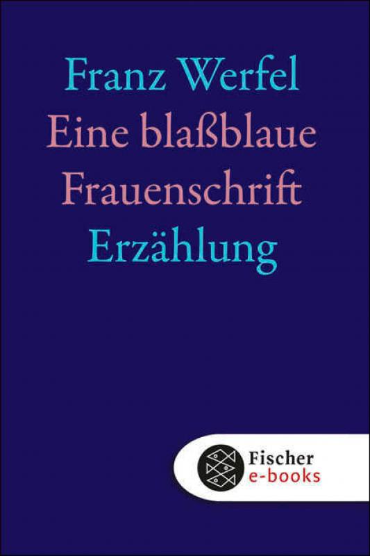 Cover-Bild Eine blassblaue Frauenschrift
