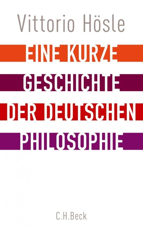 Cover-Bild Eine kurze Geschichte der deutschen Philosophie