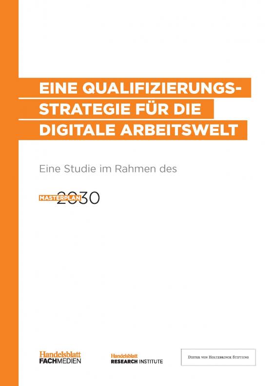 Cover-Bild Eine Qualifizierungsstrategie für die digitale Arbeitswelt