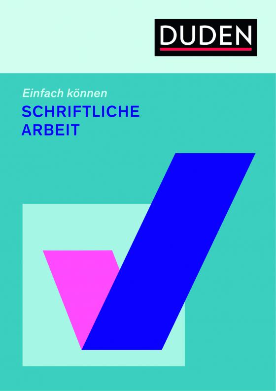 Cover-Bild Einfach können - Schriftliche Arbeit