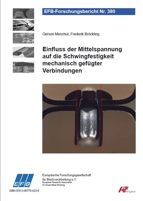 Cover-Bild Einfluss der Mittelspannung auf die Schwingfestigkeit mechanisch gefügter Verbindungen