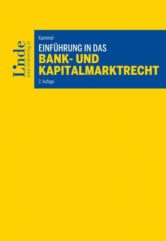 Cover-Bild Einführung in das Bank- und Kapitalmarktrecht