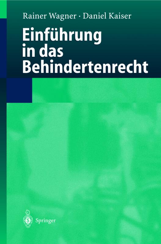 Cover-Bild Einführung in das Behindertenrecht