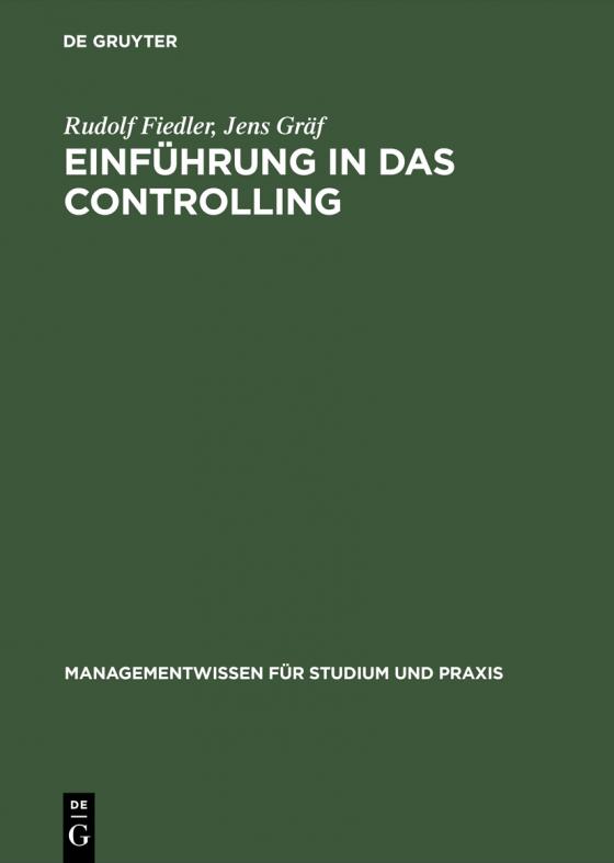 Cover-Bild Einführung in das Controlling