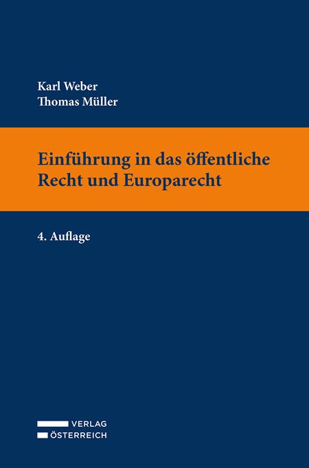 Cover-Bild Einführung in das öffentliche Recht und Europarecht
