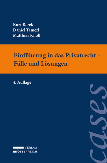 Cover-Bild Einführung in das Privatrecht - Fälle und Lösungen