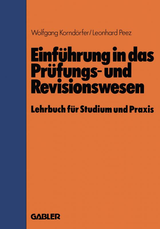 Cover-Bild Einführung in das Prüfungs- und Revisionswesen