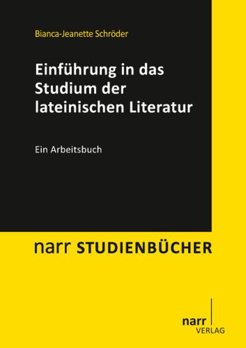 Cover-Bild Einführung in das Studium der lateinischen Literatur