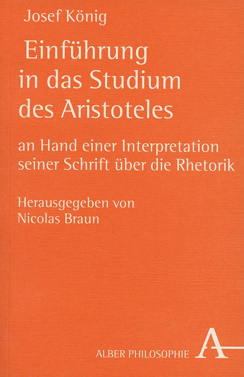 Cover-Bild Einführung in das Studium des Aristoteles