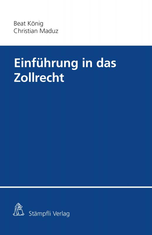 Cover-Bild Einführung in das Zollrecht