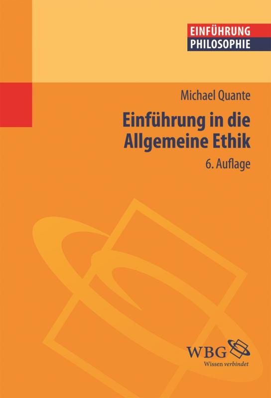 Cover-Bild Einführung in die Allgemeine Ethik