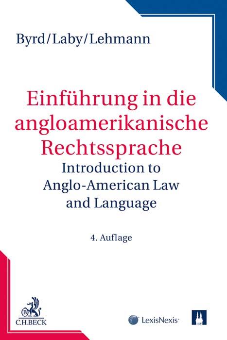 Cover-Bild Einführung in die angloamerikanische Rechtssprache
