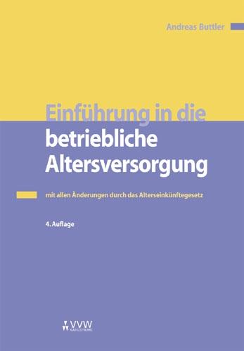 Cover-Bild Einführung in die betriebliche Altersversorgung