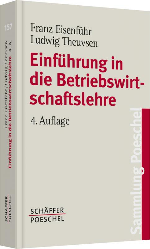 Cover-Bild Einführung in die Betriebswirtschaftslehre