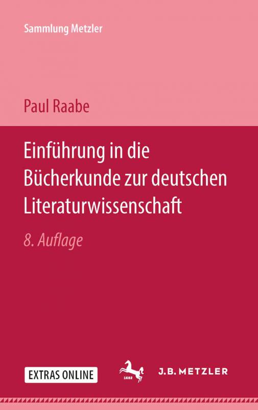 Cover-Bild Einführung in die Bücherkunde zur deutschen Literaturwissenschaft