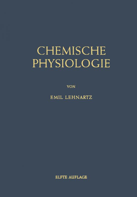 Cover-Bild Einführung in die Chemische Physiologie
