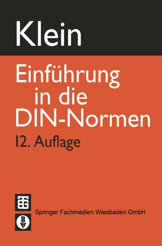 Cover-Bild Einführung in die DIN-Normen