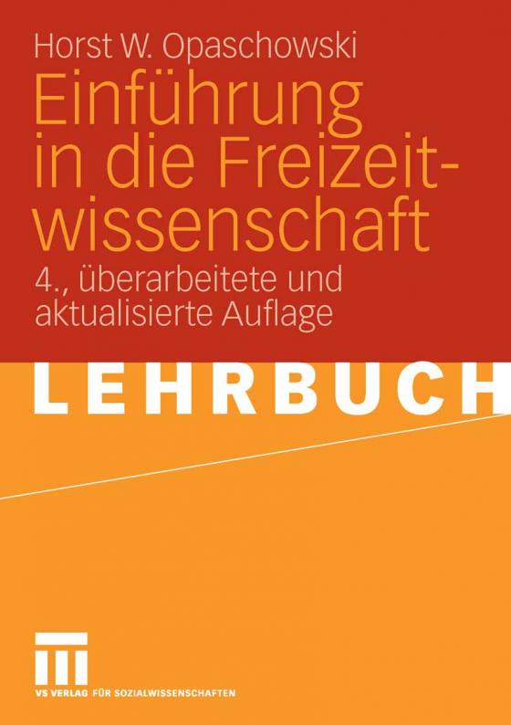 Cover-Bild Einführung in die Freizeitwissenschaft