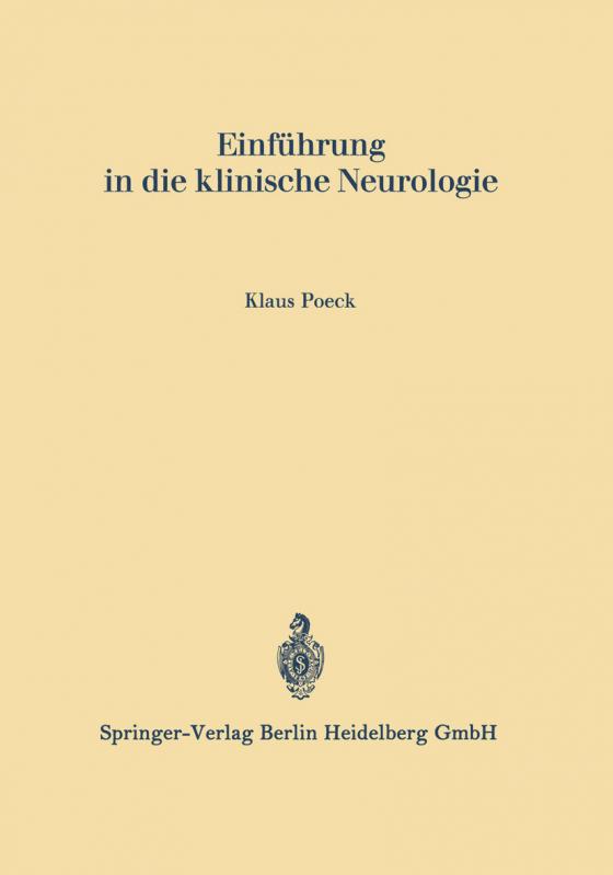 Cover-Bild Einführung in die klinische Neurologie