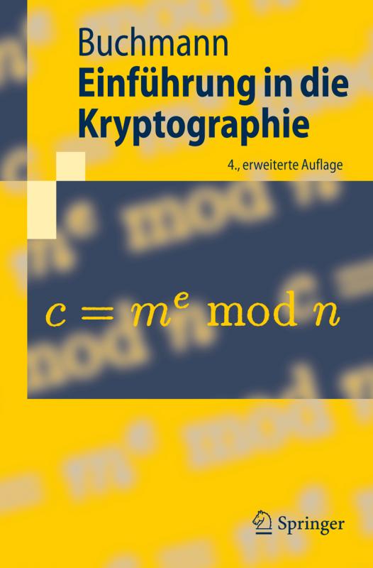 Cover-Bild Einführung in die Kryptographie