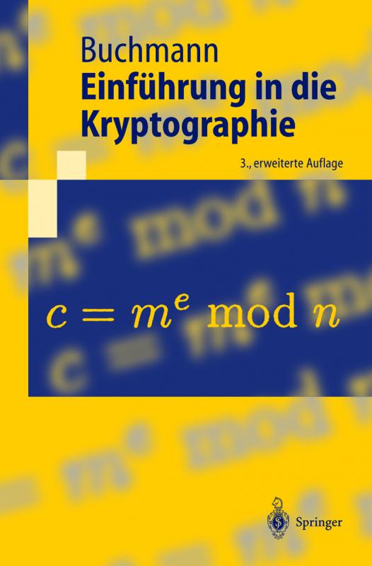 Cover-Bild Einführung in die Kryptographie