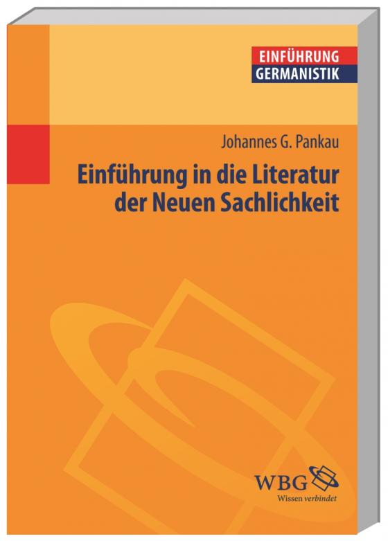 Cover-Bild Einführung in die Literatur der Neuen Sachlichkeit