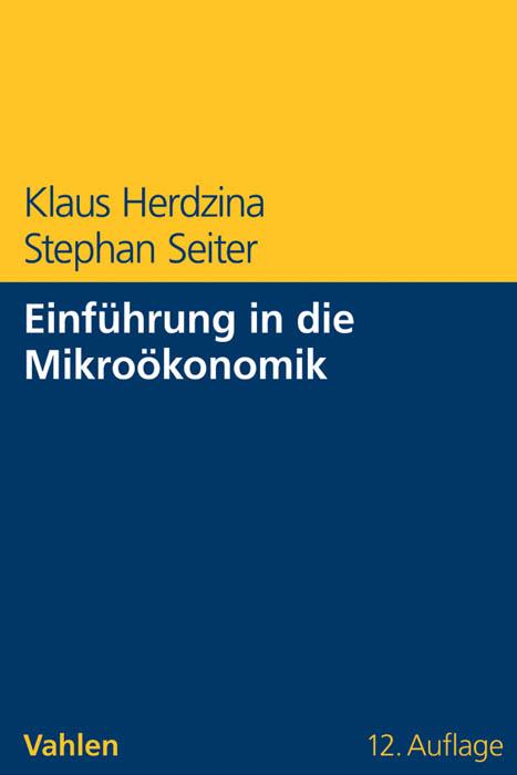 Cover-Bild Einführung in die Mikroökonomik